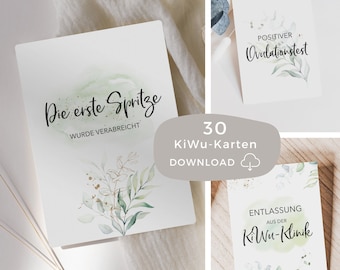 30 IVF Meilensteinkarten - Kinderwunsch - Digitaler Download - Etsy Schweiz