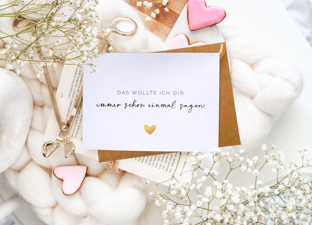 Das Wollte Ich Dir Schon Immer Mal Sagen www.etsy.com
