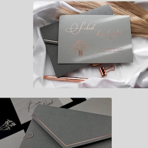 XL Abschiedskarte 'Schade, Dass Du Gehst' – A4 Format, Inkl. Umschlag, Mit Tierischem Design