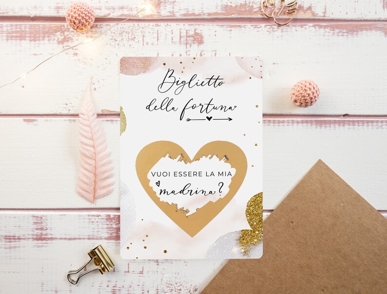 Idee Per Dire Vuoi Essere La Mia Madrina