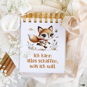 Affirmationen Aufsteller für Kinder - Affirmationskarten für Kinder - Affirmationskarten Kinder - Mutmachkarten Kinder