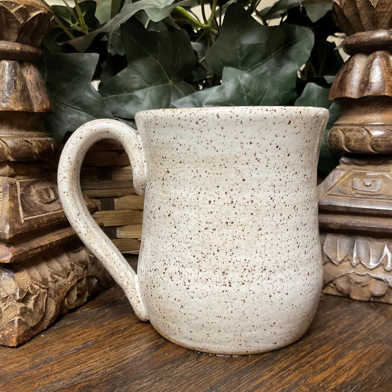 Peace Sign Pottery Handmade Rustic Peace Sign Pottery Mug, 16 Oz - Etsy
