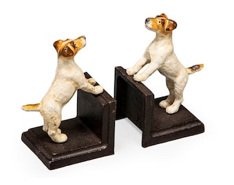 Cast Iron Terrier Bookends