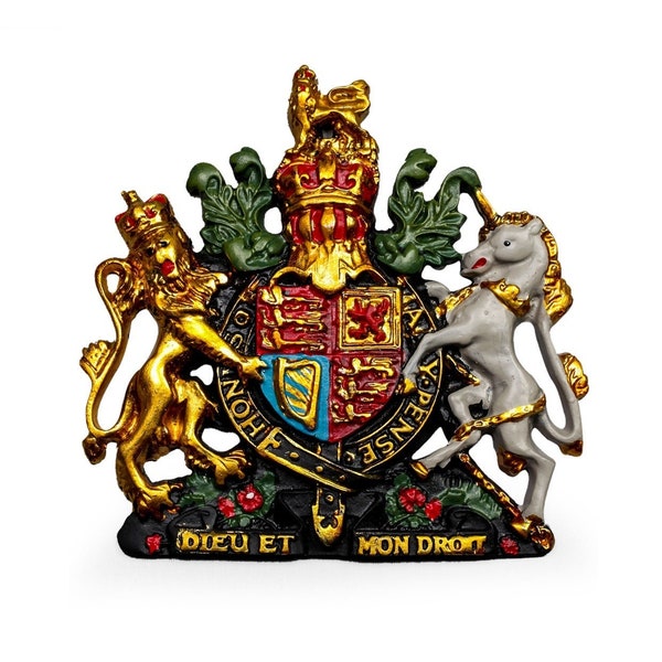 Small Coloured Coat of Arms Wall Plaque