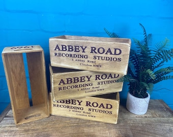 Abbey Road Recording Studios London NW8 Wooden Box Crate