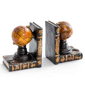 Pair Of Globe Bookends