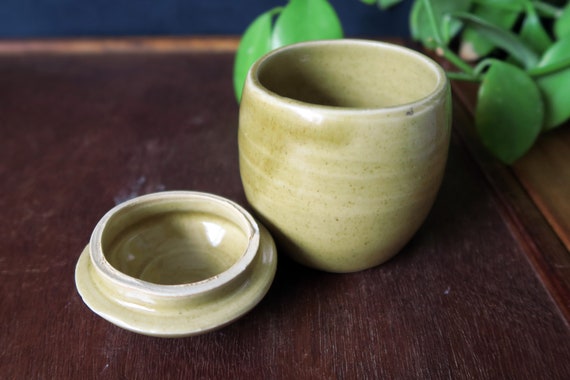 pair of studio pottery trinket dishes - image 4