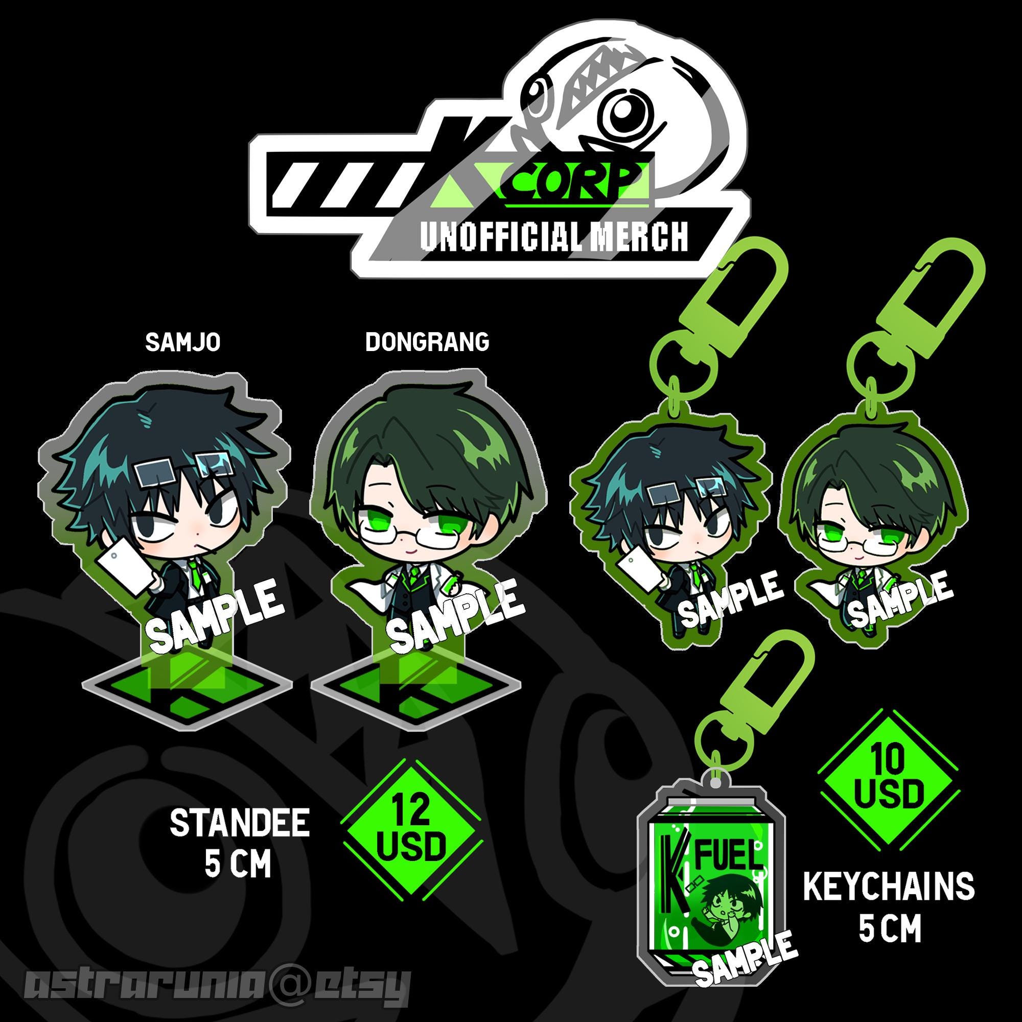 RESTOCKED Limbus Company: Dong Rang Samjo K-corp Acrylic Standee