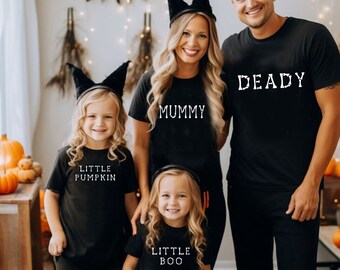 Bones Family T Shirt  // ONE SHIRT ONLY Matching Halloween Family shirts, Mom Dad Baby, Kid Halloween Party Shirt, group halloween shirt