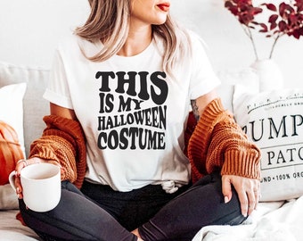 This Is My Halloween Costume // halloween t shirt, halloween shirts, halloween t shirts, halloween costume t shirt, easy halloween