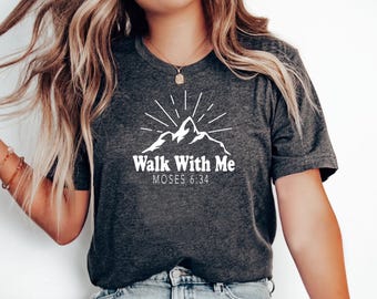 LDS 2026 Youth Theme Shirt T Shirt // LDS Girls Camp // Shirt For Youth Group // Gift For Teen // Scripture Inspired Walk With Me Theme