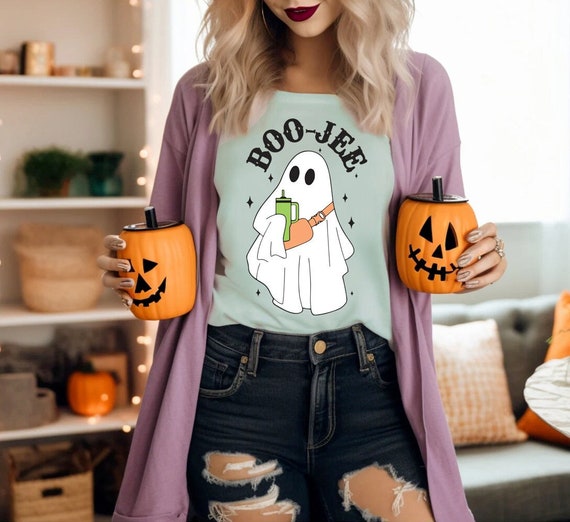 Halloween Ghost Shirt, Boo Jee Shirt, Spooky Ghost Tee, Halloween Gifts, Spooky Season, Boo Shirts, Cute Boo Ghost Shirt