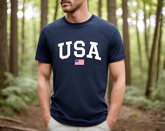 USA-flaggtröja, 4 juli-tröja, stor USA-t-shirt, USA komforttröja, självständighetsdagen, USA-flaggtröja, USA komforttröja, USA-skjorta