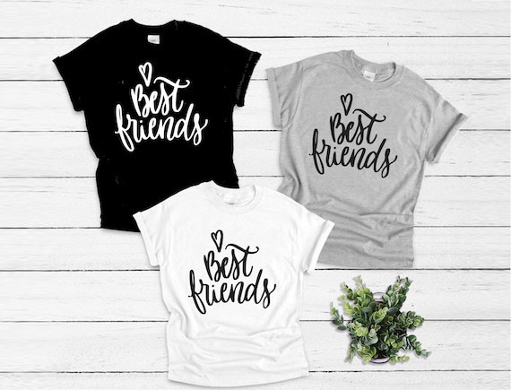Best Friends Camiseta UNA SHIRT SOLAMENTE Reunion Vacaciones Bff Besties