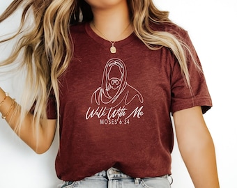 LDS 2026 Youth Theme Shirt T Shirt // LDS Girls Camp // Shirt For Youth Group // Gift For Teen // Scripture Inspired Walk With Me Theme