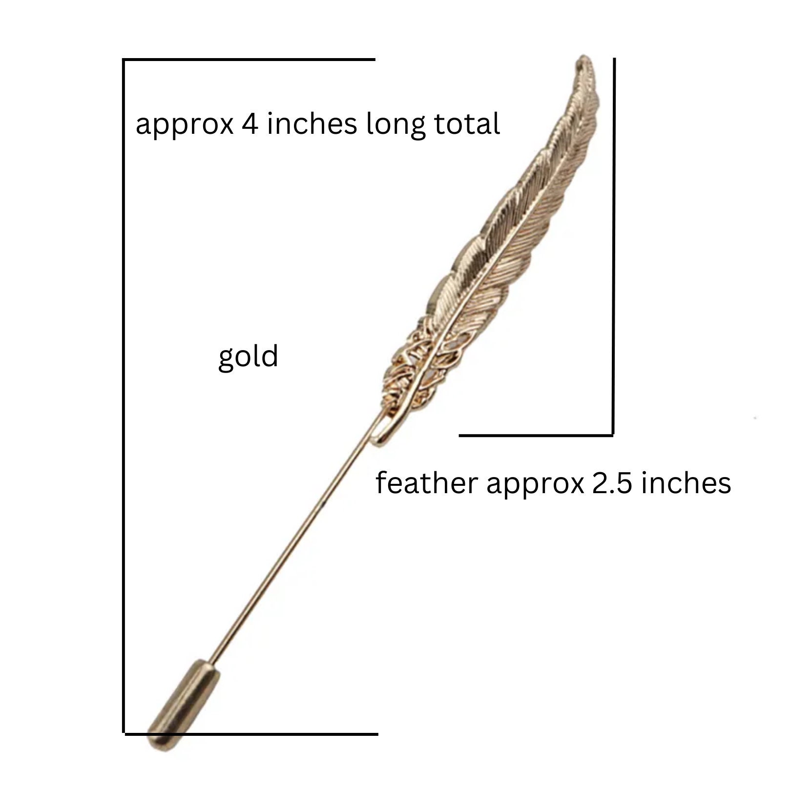 Ancienne épingle à Chapeaux Décor épi Blé Laiton - Le Grenier De Lisette