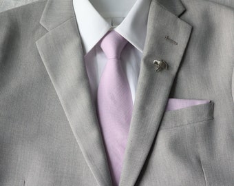 Iris Lavender Men's Tie | Davids Bridal Iris | Lilac Tie | Iris Tie | Lavender Wedding | Iris Wedding Tie | Ties for Men | Men's Necktie