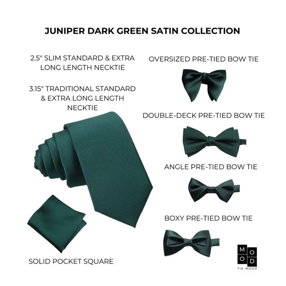 HISDERN Solid Color Ties for Men Business Tie and Pocket Square Set Classic Satin Mens Wedding Necktie,brown