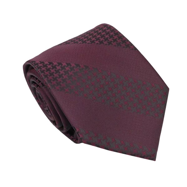 burgundy wine tie