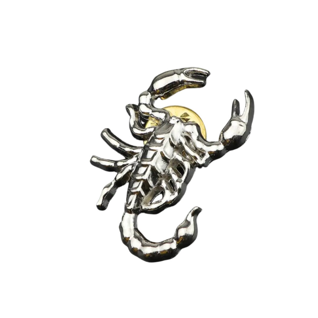 Lot 2 Broches Épinglette Chaîne Couronne Homme – Accessoire Costume Élégant, Cadeau Fête Des Pères, Mariage
