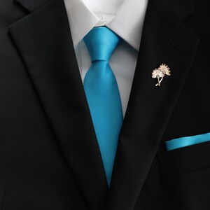 malibu blue tie