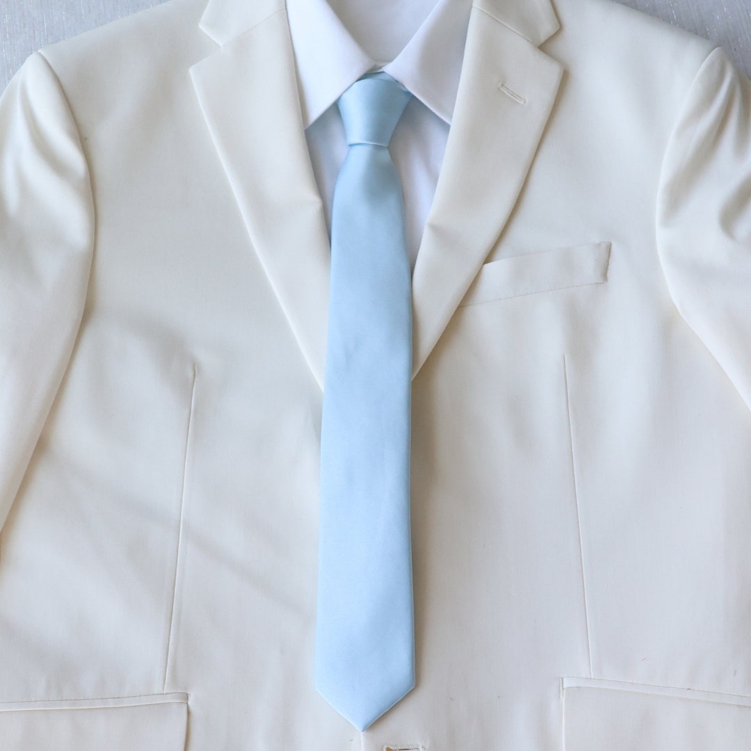 mens sky blue tie