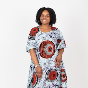 African Print Ladies Maxi Ankara Dress