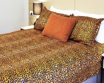 Handmade African print duvet cover set