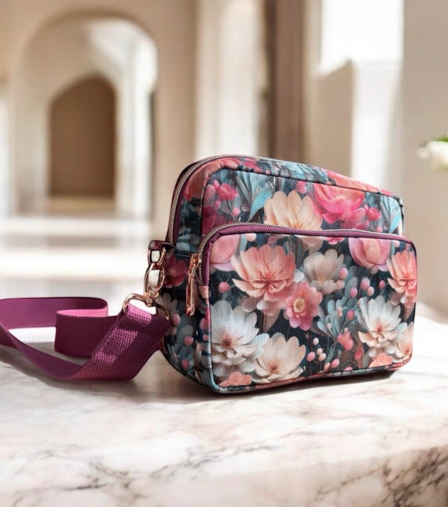 YSHUNDA Outdoor-Reisetasche – Wasserdichte Crossbody-Tasche Mit USB-Anschluss Und Diebstahlschutz