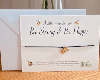bee strong bracelet