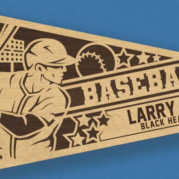 Baseball Pennants Etsy