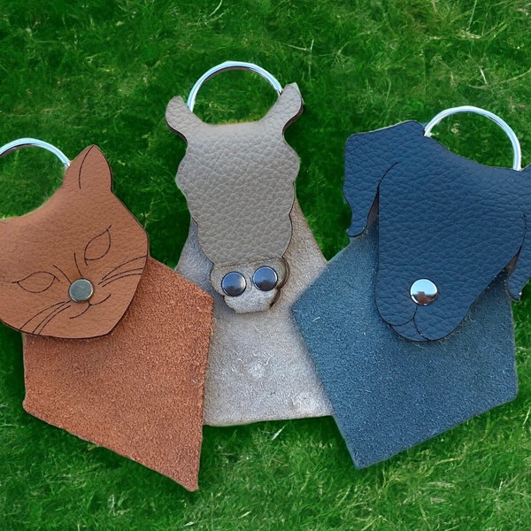 Fichier numérique porte-clés en cuir | Porte-clés en cuir SVG | Breloque pour rétroviseur | Breloque pour sac à dos | Accessoire de sac à main | cadeau cheval | cadeau chien |