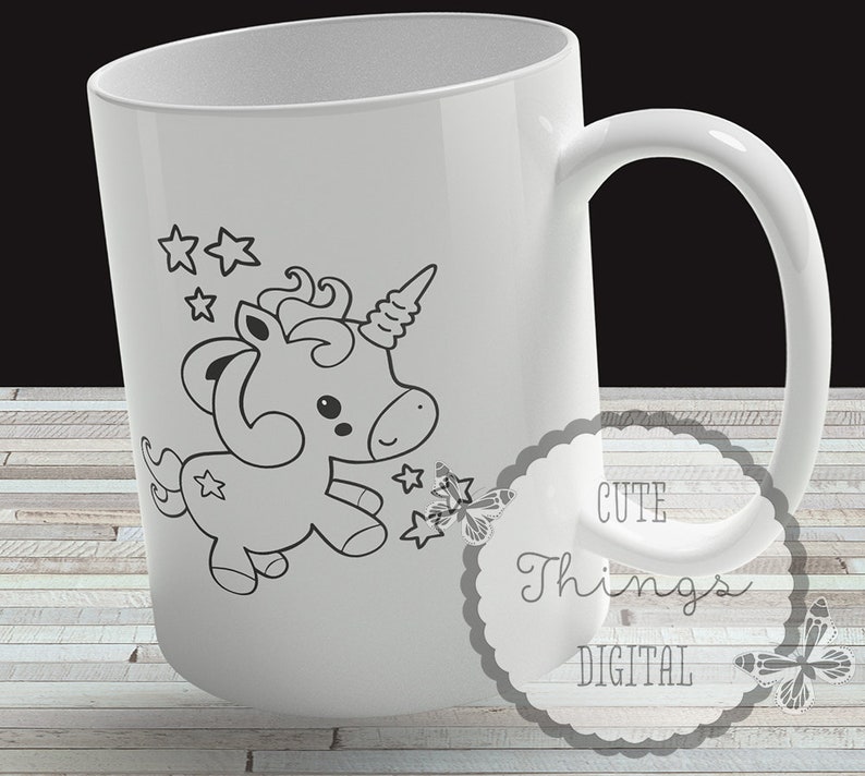 Free Free 125 Baby Unicorn Silhouette Svg SVG PNG EPS DXF File