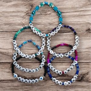 Benson Boone friendship Bracelets, Mr Electric Blue, Beautiful Things, Sugar Sweet and many more styles to come!!