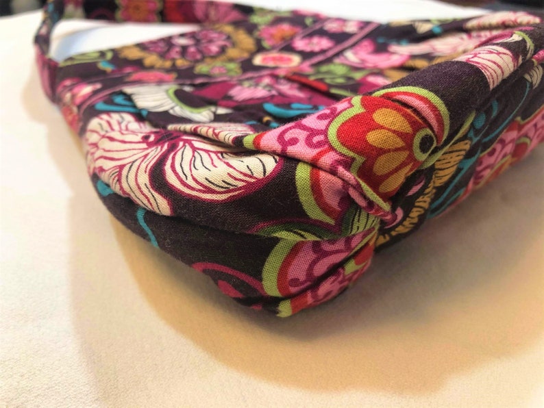 Vera Bradley Retired Pattern Mod Floral Pink Small Handbag Etsy