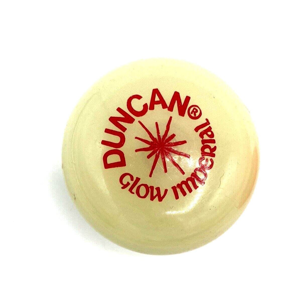 2 Vintage Duncan Yoyos Imperial Glow in the Dark & Made in USA