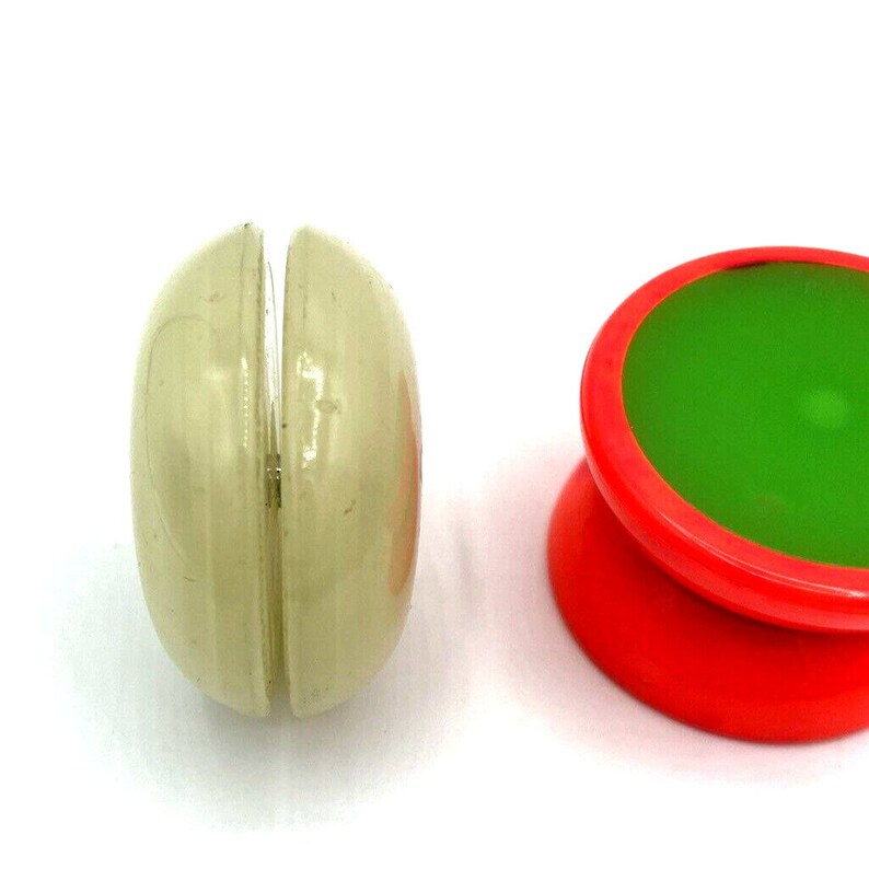 2 Vintage Duncan Yoyos Imperial Glow in the Dark & Made in USA