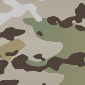 OCP Original vector camouflage pattern for printing, scorpion, army, uniform, print, texture, military camo, MTP, woodland, forest image 3