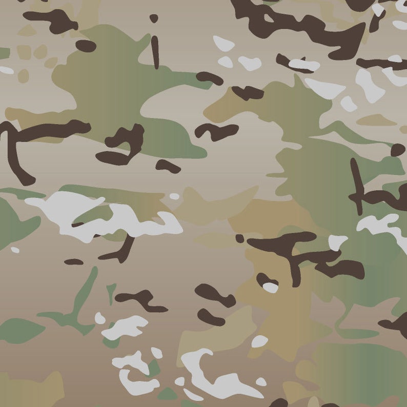 OCP Original vector camouflage pattern for printing, scorpion, army, uniform, print, texture, military camo, MTP, woodland, forest image 1