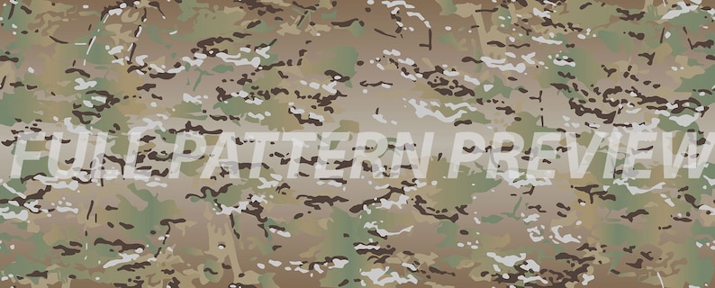 OCP Original vector camouflage pattern for printing, scorpion, army, uniform, print, texture, military camo, MTP, woodland, forest image 2