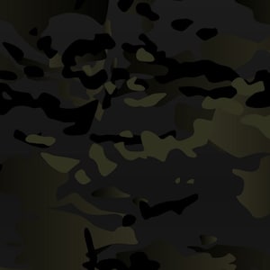OCP Black vector camouflage pattern for printing, scorpion, army, uniform, print, texture, military camo, black, night, urban, city camo