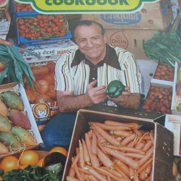 Joe Carcione The Greengrocer Cookbook Softbound 1975