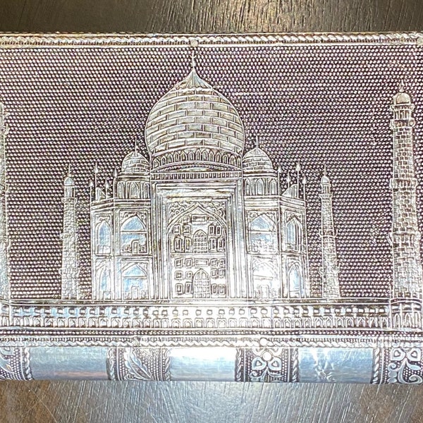 Taj Mahal Jewelry Box jewelry travel case love and friendship gift keepsake box velvet lining, trinket box giftmode small jewelry box