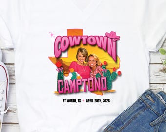 Chicks on the Right Comptono Meet and Greet 2026 V-Neck Tee, COTR Event Merchandise