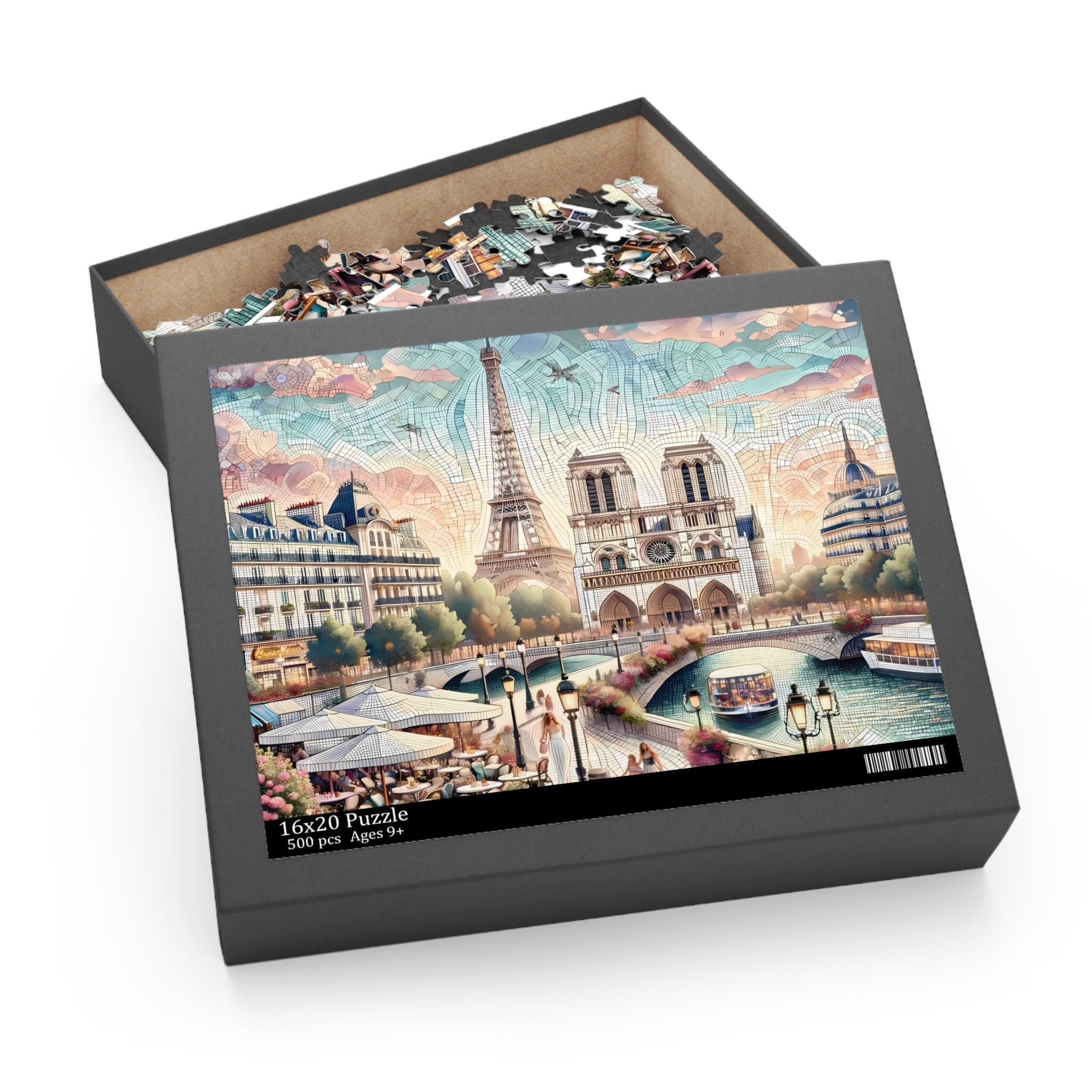 Puzzle „I Love France“ 1000 Teile, 69,3x49,3 Cm – Frankreich-Motiv Für Puzzle-Fans