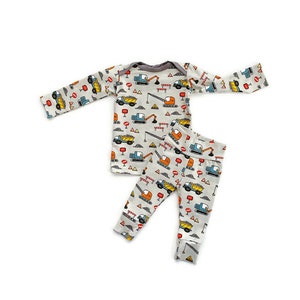 Construction Pajamas Etsy UK