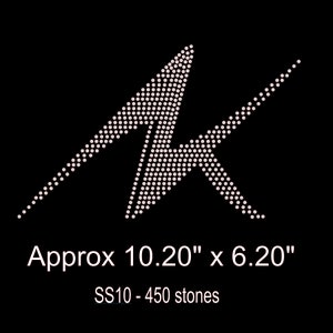 Alicia Keys Rhinestone template LOGO