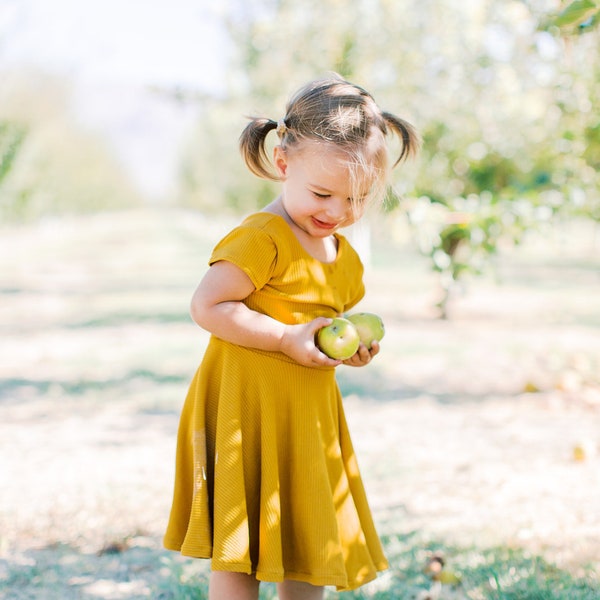 Mustard Dress Etsy