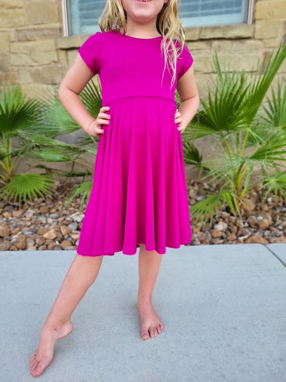 strapless open back dress Marley Ribbed Knit Mini Dress  SEROYA