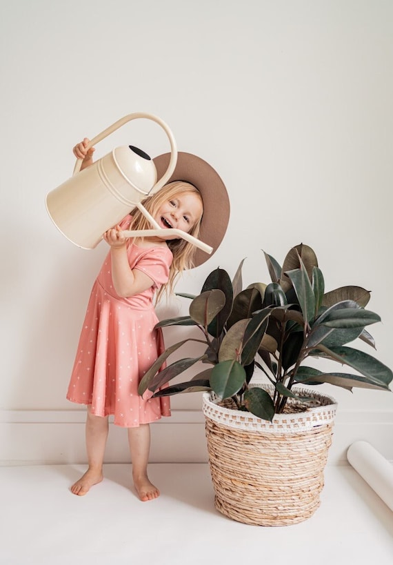 organic cotton easter dress Purebaby - Organic Cotton Linen Dress